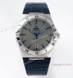 AI Factory Copy Omega Constellation Gents Gray Dial Watch Cal.8800 Movement
